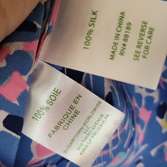 Lilly Pulitzer Zeta sleeveless silk top - Picture 5 of 9